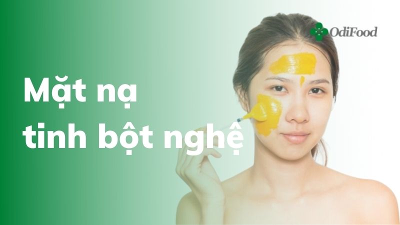 Mặt nạ tinh bột nghệ