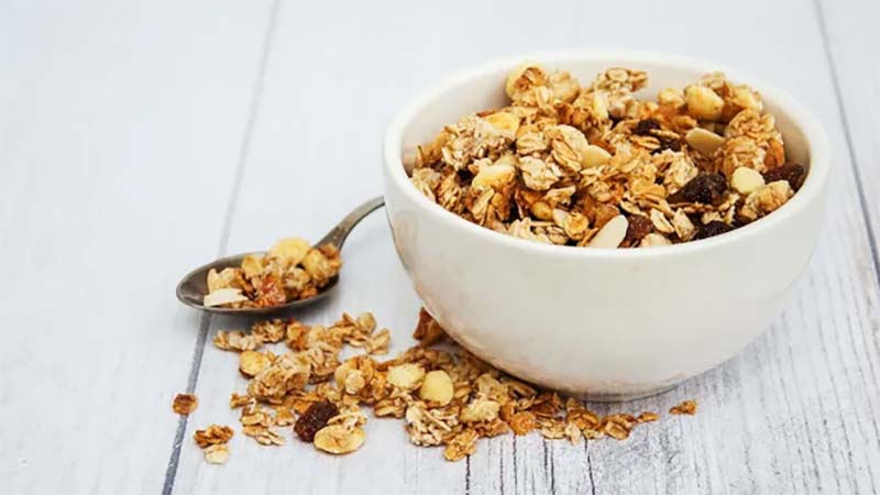 Cách ăn granola tăng cân